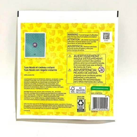 Lego 30731 Animal Crossing Tom Nook and Flying Present Paperbag New 2026 - Picture 2 of 5